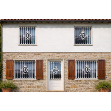 CANCELLO PORTONE in Ferro Battuto . Realizzazioni Personalizzate . Cod. 1933