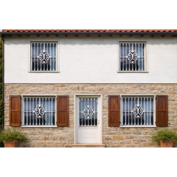 CANCELLO PORTONE in Ferro Battuto . Realizzazioni Personalizzate . Cod. 1933