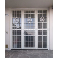 CANCELLO PORTONE in Ferro Battuto . Realizzazioni Personalizzate . Cod. 547