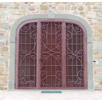 CANCELLO PORTONE in Ferro Battuto . Realizzazioni Personalizzate . Cod. 550