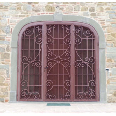 CANCELLO PORTONE in Ferro Battuto . Realizzazioni Personalizzate . Cod. 550