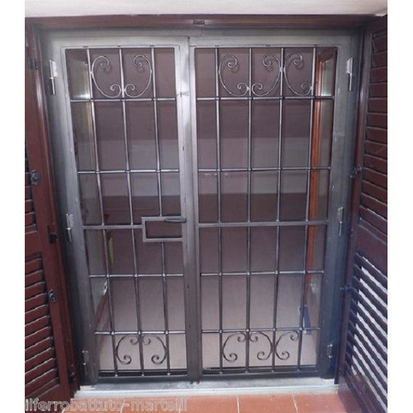 CANCELLO PORTONE in Ferro Battuto . Realizzazioni Personalizzate . Cod. 555