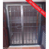 CANCELLO PORTONE in Ferro Battuto . Realizzazioni Personalizzate . Cod. 555
