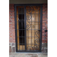 CANCELLO PORTONE in Ferro Battuto . Realizzazioni Personalizzate . Cod. 557