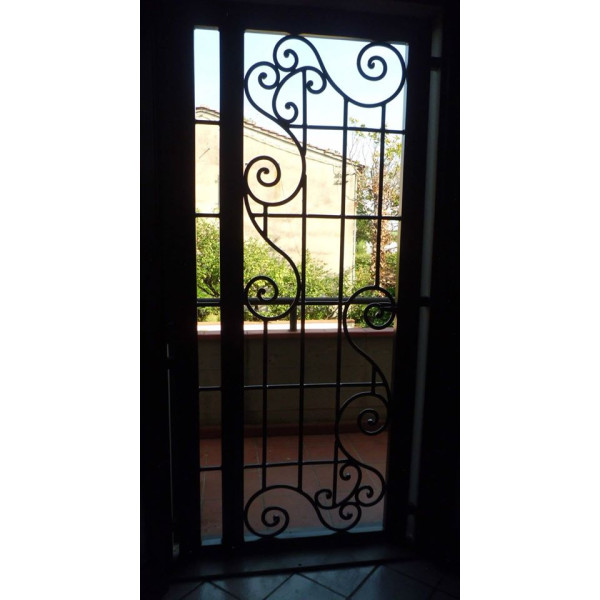CANCELLO PORTONE in Ferro Battuto . Realizzazioni Personalizzate . Cod. 557