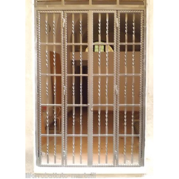 CANCELLO PORTONE in Ferro Battuto . Realizzazioni Personalizzate . Cod. 558