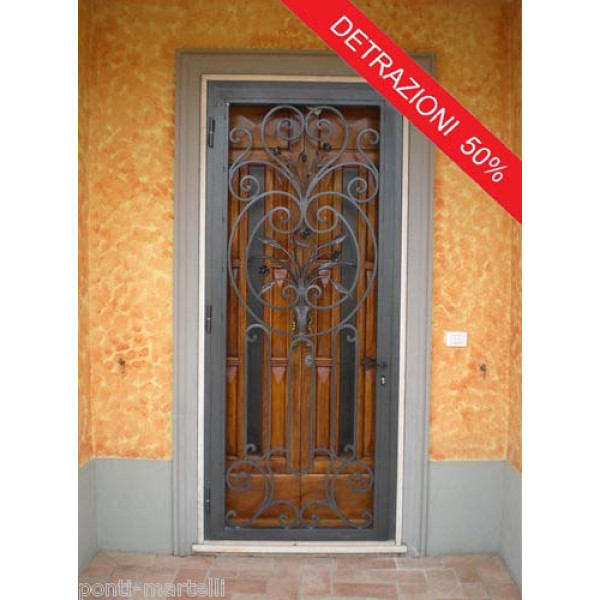 CANCELLO PORTONE in Ferro Battuto . Realizzazioni Personalizzate . Cod. 565