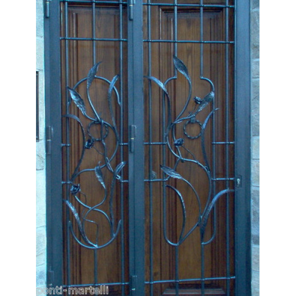 CANCELLO PORTONE in Ferro Battuto . Realizzazioni Personalizzate . Cod. 569