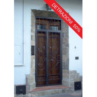 CANCELLO PORTONE in Ferro Battuto . Realizzazioni Personalizzate . Cod. 569