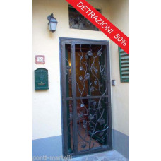 CANCELLO PORTONE in Ferro Battuto . Realizzazioni Personalizzate . Cod. 581