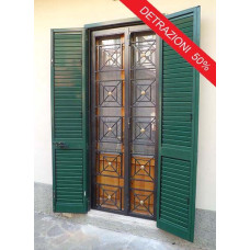 CANCELLO PORTONE in Ferro Battuto . Realizzazioni Personalizzate . Cod. 584