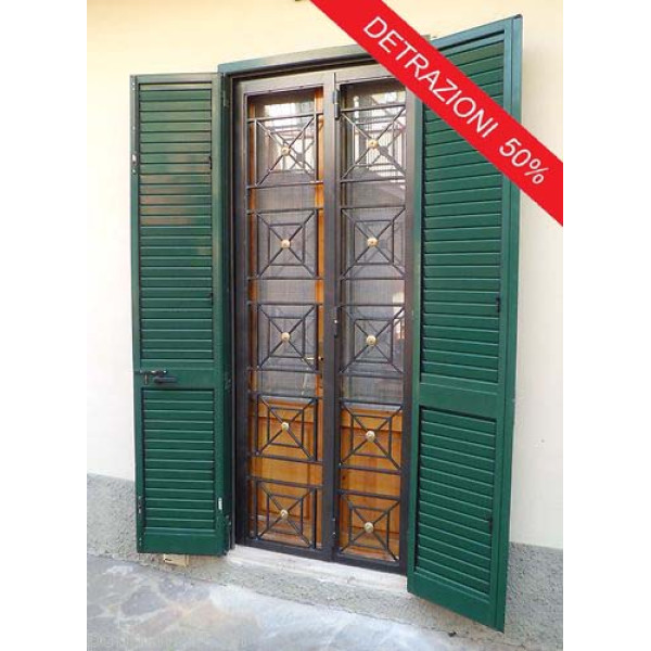 CANCELLO PORTONE in Ferro Battuto . Realizzazioni Personalizzate . Cod. 584
