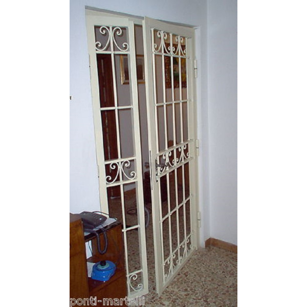 CANCELLO PORTONE in Ferro Battuto . Realizzazioni Personalizzate . Cod. 587
