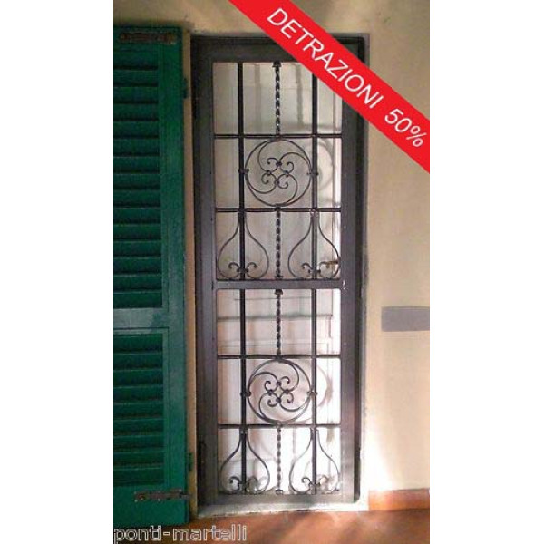 CANCELLO PORTONE in Ferro Battuto . Realizzazioni Personalizzate . Cod. 589