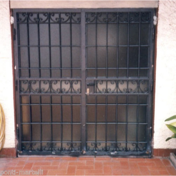 CANCELLO PORTONE in Ferro Battuto . Realizzazioni Personalizzate . Cod. 592