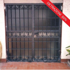 CANCELLO PORTONE in Ferro Battuto . Realizzazioni Personalizzate . Cod. 592