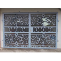 CANCELLO PORTONE in Ferro Battuto . Realizzazioni Personalizzate . Cod. 593