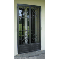 CANCELLO PORTONE in Ferro Battuto . Realizzazioni Personalizzate . Cod. 595