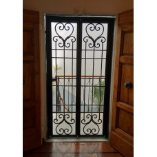 CANCELLO PORTONE in Ferro Battuto . Realizzazioni Personalizzate . Cod. 595