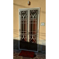 CANCELLO PORTONE in Ferro Battuto . Realizzazioni Personalizzate . Cod. 595