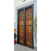 CANCELLO PORTONE in Ferro Battuto . Realizzazioni Personalizzate . Cod. 595
