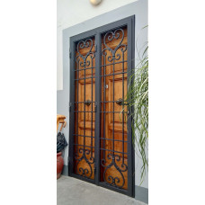 CANCELLO PORTONE in Ferro Battuto . Realizzazioni Personalizzate . Cod. 595