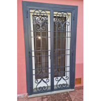 CANCELLO PORTONE in Ferro Battuto . Realizzazioni Personalizzate . Cod. 595
