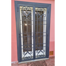 CANCELLO PORTONE in Ferro Battuto . Realizzazioni Personalizzate . Cod. 595