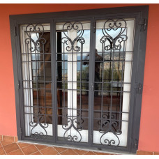 CANCELLO PORTONE in Ferro Battuto . Realizzazioni Personalizzate . Cod. 595