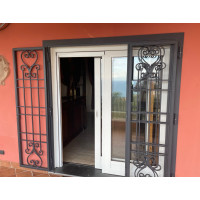 CANCELLO PORTONE in Ferro Battuto . Realizzazioni Personalizzate . Cod. 595