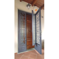 CANCELLO PORTONE in Ferro Battuto . Realizzazioni Personalizzate . Cod. 595