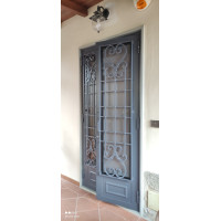 CANCELLO PORTONE in Ferro Battuto . Realizzazioni Personalizzate . Cod. 595