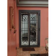 CANCELLO PORTONE in Ferro Battuto . Realizzazioni Personalizzate . Cod. 595