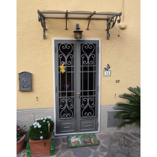 CANCELLO PORTONE in Ferro Battuto . Realizzazioni Personalizzate . Cod. 595