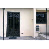 CANCELLO PORTONE in Ferro Battuto . Realizzazioni Personalizzate . Cod. 595