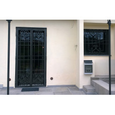 CANCELLO PORTONE in Ferro Battuto . Realizzazioni Personalizzate . Cod. 595