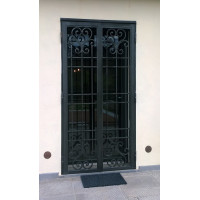 CANCELLO PORTONE in Ferro Battuto . Realizzazioni Personalizzate . Cod. 595