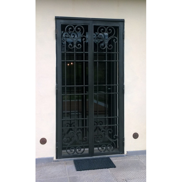 CANCELLO PORTONE in Ferro Battuto . Realizzazioni Personalizzate . Cod. 595