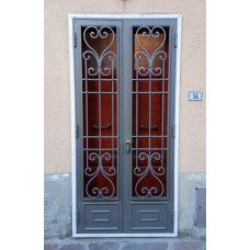 CANCELLO PORTONE in Ferro Battuto . Realizzazioni Personalizzate . Cod. 595