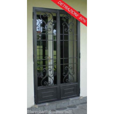 CANCELLO PORTONE in Ferro Battuto . Realizzazioni Personalizzate . Cod. 595