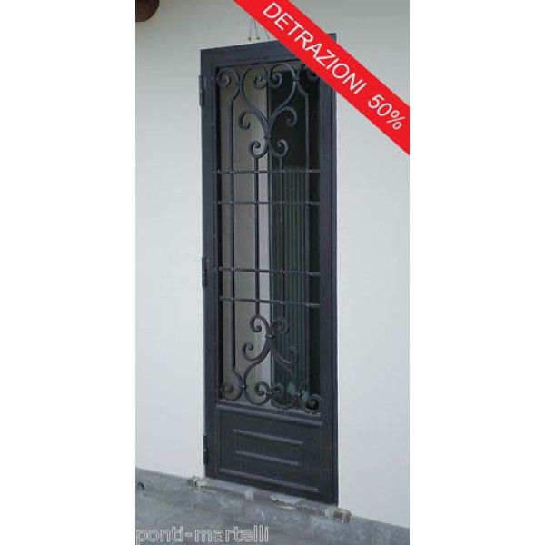 CANCELLO PORTONE in Ferro Battuto . Realizzazioni Personalizzate . Cod. 595