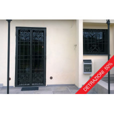 CANCELLO PORTONE in Ferro Battuto . Realizzazioni Personalizzate . Cod. 595