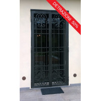 CANCELLO PORTONE in Ferro Battuto . Realizzazioni Personalizzate . Cod. 595
