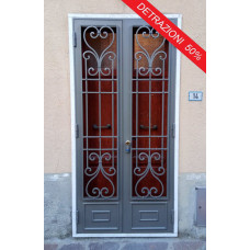 CANCELLO PORTONE in Ferro Battuto . Realizzazioni Personalizzate . Cod. 595