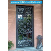 CANCELLO PORTONE in Ferro Battuto . Realizzazioni Personalizzate . Cod. 596.