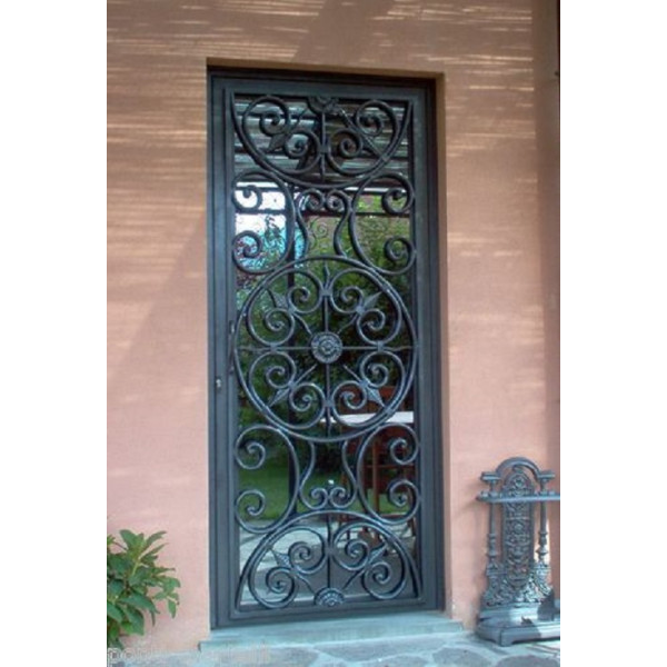 CANCELLO PORTONE in Ferro Battuto . Realizzazioni Personalizzate . Cod. 596.