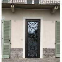 CANCELLO PORTONE in Ferro Battuto . Realizzazioni Personalizzate . Cod. 596.