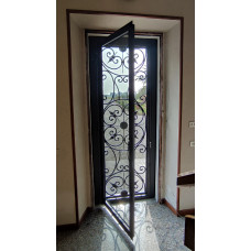 CANCELLO PORTONE in Ferro Battuto . Realizzazioni Personalizzate . Cod. 596