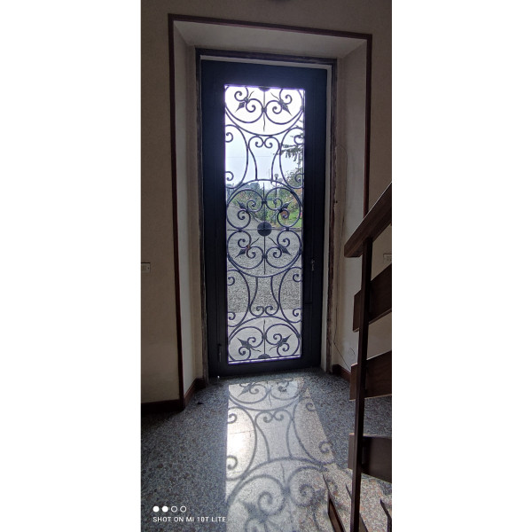 CANCELLO PORTONE in Ferro Battuto . Realizzazioni Personalizzate . Cod. 596