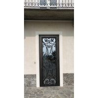 CANCELLO PORTONE in Ferro Battuto . Realizzazioni Personalizzate . Cod. 596.